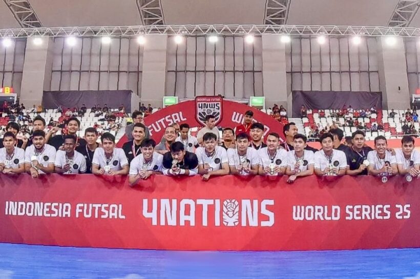 Timnas Futsal Indonesia Menjadi Runner-up di ajang 4Nation World Series 2025